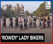 Pakistan&#39;s women &#39;Rowdy Riders&#39; take on traffic and tradition&#60;br/&#62;&#60;br/&#62;Revving round a dusty oval in the heart of Pakistan&#39;s largest city, women on motorbikes is a rare sight in the culturally conservative country. Teaching novices to ride two-wheelers, the &#92;