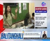 Malapit nang maging batas ang panukalang taasan ang allowance ng mga public school teacher sa bansa.&#60;br/&#62;&#60;br/&#62;&#60;br/&#62;Balitanghali is the daily noontime newscast of GTV anchored by Raffy Tima and Connie Sison. It airs Mondays to Fridays at 10:30 AM (PHL Time). For more videos from Balitanghali, visit http://www.gmanews.tv/balitanghali.&#60;br/&#62;&#60;br/&#62;#GMAIntegratedNews #KapusoStream&#60;br/&#62;&#60;br/&#62;Breaking news and stories from the Philippines and abroad:&#60;br/&#62;GMA Integrated News Portal: http://www.gmanews.tv&#60;br/&#62;Facebook: http://www.facebook.com/gmanews&#60;br/&#62;TikTok: https://www.tiktok.com/@gmanews&#60;br/&#62;Twitter: http://www.twitter.com/gmanews&#60;br/&#62;Instagram: http://www.instagram.com/gmanews&#60;br/&#62;&#60;br/&#62;GMA Network Kapuso programs on GMA Pinoy TV: https://gmapinoytv.com/subscribe