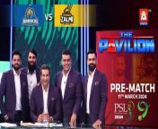 The Pavilion &#124; Karachi Kings vs Peshawar Zalmi (Pre Match) Expert Analysis &#124; 11 Mar 2024 &#124; PSL9&#60;br/&#62;&#60;br/&#62;Catch our star-studded panel on #ThePavilion as we bring to you exclusive analysis for every match, live only on #ASportsHD!&#60;br/&#62;&#60;br/&#62;#WasimAkram #PSL9#HBLPSL9 #MohammadHafeez #MisbahUlHaq #AzharAli #FakhareAlam #lahoreqalandars #quettagaladiators &#60;br/&#62;&#60;br/&#62;Catch HBLPSL9 every moment live, exclusively on #ASportsHD!Follow the A Sports channel on WhatsApp: https://bit.ly/3PUFZv5#ASportsHD #ARYZAP