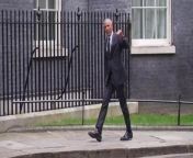 Obama arrives at Downing StreetPA