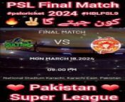 Pakistan Super League 2024 &#124; Today Semi Final Multan SultansIslamabad United Final Match &#124; Zain Studio Nice