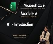 1 - Introduction to Excel