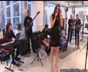 Melis Bilen performed a couple of songs together with Istanbul University State Conservatory Jazz Band.