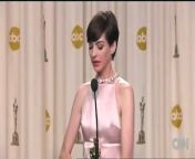 Actress Anne Hathaway reflects on her Best Supporting Actress win for &#92;