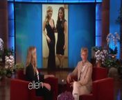 Ellen about her career and a very special run-in she had with two of Hollywood&#39;s hottest hunks.