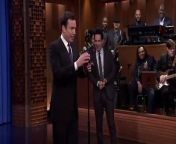 Jimmy and Paul Rudd compete in a lip sync battle