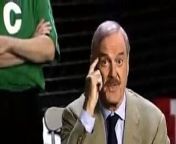 Comic John Cleese explains the difference between soccer and football.