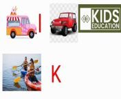 Transport in Alphabetical order for kids