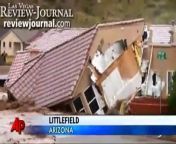Officials in Littlefield, Arizona say at least five vacant homes have been swept away by flooding in the northwestern part of the state since a powerful storm system arrived and more are in danger. (Dec. 22)