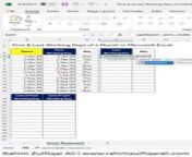 First and Last Working Days of a Month in Microsoft Excel