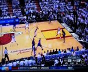 The Heat&#39;s 106-94 victory over the Knicks during their first round playoff match-up