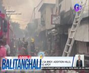 Nasunog ang mahigit 20 bahay!&#60;br/&#62;&#60;br/&#62;&#60;br/&#62;Balitanghali is the daily noontime newscast of GTV anchored by Raffy Tima and Connie Sison. It airs Mondays to Fridays at 10:30 AM (PHL Time). For more videos from Balitanghali, visit http://www.gmanews.tv/balitanghali.&#60;br/&#62;&#60;br/&#62;#GMAIntegratedNews #KapusoStream&#60;br/&#62;&#60;br/&#62;Breaking news and stories from the Philippines and abroad:&#60;br/&#62;GMA Integrated News Portal: http://www.gmanews.tv&#60;br/&#62;Facebook: http://www.facebook.com/gmanews&#60;br/&#62;TikTok: https://www.tiktok.com/@gmanews&#60;br/&#62;Twitter: http://www.twitter.com/gmanews&#60;br/&#62;Instagram: http://www.instagram.com/gmanews&#60;br/&#62;&#60;br/&#62;GMA Network Kapuso programs on GMA Pinoy TV: https://gmapinoytv.com/subscribe