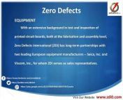 Zero Defects International [ZDI] providing pcba test and inspection equipment,X-Ray Inspection Services,pcba test fixtures,pcba contract test services, PCB fabrication,SMT assembly,pcb equipment and services.