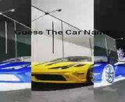 Guess The Car Name F46455