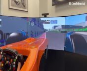 Watch the Madrid Formula 1 Circuit in virtual form from da form 3161 turn in