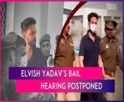 As per the latest reports, Elvish Yadav, on Wednesday, was escorted to a Noida local court for his anticipated bail hearing. Unfortunately, he was not granted any relief. Gaurav Bhatia, a BJP spokesperson and lawyer, was present at the court to advocate for Elvish. However, a confrontation erupted between him and other lawyers present. The bail hearing reportedly got postponed after the members of the local Bar Association obstructed all court-related proceedings as part of their ongoing strike. On March 17, Elvish got arrested and was taken into 14-day judicial custody in connection with the snake venom case.