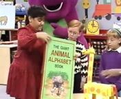 Barney & Friends The Alphabet Zoo (Season 2, Episode 16) from unifon alphabet song