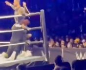 Jimmy uso crawl to Hug Jey uso in an emotional WWE Wrestlemania moment from la provaome xwwe wrestlemania 24