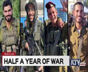 #Israelnews #israel #Iltvisraelnews&#60;br/&#62;Today marks half a year since the October 7th Hamas massacre. The IDF announced the deaths of four soldiers and in a separate incident the body of hostage Elad Katzir was rescued.