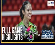 PVL Game Highlights: Nxled keeps campaign alive with sweep of Strong Group from yelkenci group