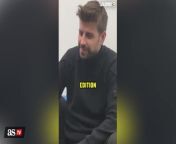 Piqué goes viral for Xavi response in Barcelona-Man United combined XI from prima das viral video