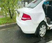 Two-car motor vehicle accident on the corner of Lambert and Stewart Street, Bathurst. 05/04/2024