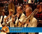 James Bond Medley - BBC Proms 2011 Last Night Celebrations in Scotland from nesehddo prom sove