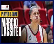 PBA Player of the Game Highlights: Marcio Lassiter drops 17 in telling 3rd quarter for San Miguel against Converge from bangla san song video aaa aa ass