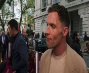 Ed Skrein is back as the baddie in Zack Synder&#39;s Rebel Moon world for Part 2 and says he would give up his career for his family and also reflects on which roles he chooses and why at its UK premiere in London. Report by Jonesl. Like us on Facebook at http://www.facebook.com/itn and follow us on Twitter at http://twitter.com/itn