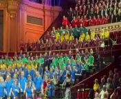 Members of the Music Man Project Hertfordshire were part of a cast of more than 250 people with special needs who performed with West End star Michael Ball and the Band of His Majesty’s Royal Marines at the iconic venue in the capital.&#60;br/&#62;