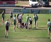 BFNL: Maryborough's Joel Swatton kicks a brilliant goal against Kangaroo Flat from irin zaman hot video joel