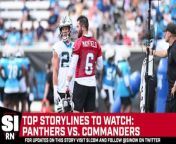 The Carolina Panthers will face the Washington Commanders this week