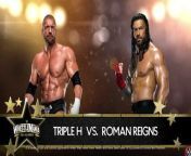 Triple H vs Roman Reigns - Full WrestleMania 39 Sunday Highlights 2024 from smackdown 1999