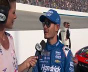 Kyle Larson walks through the final laps that ultimately led to him coming up just short in second place at Dover Motor Speedway.