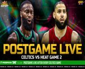 The Garden Report goes live following the Celtics game 2 vs the Heat. Catch the Celtics Postgame Show featuring Bobby Manning, Josue Pavon, Jimmy Toscano, A. Sherrod Blakely and John Zannis as they offer insights and analysis from Boston&#39;s game vs Miami.&#60;br/&#62;&#60;br/&#62;This episode of the Garden Report is brought to you by:&#60;br/&#62;&#60;br/&#62;Get in on the excitement with PrizePicks, America’s No. 1 Fantasy Sports App, where you can turn your hoops knowledge into serious cash. Download the app today and use code CLNS for a first deposit match up to &#36;100! Pick more. Pick less. It’s that Easy! Go to https://PrizePicks.com/CLNS&#60;br/&#62;&#60;br/&#62;Elevate your style game on and off the course with the PXG Spring Summer 2024 collection. Head over to https://PXG.com/GARDENREPORT and save 10% on all apparel. Use Code GARDEN REPORT!&#60;br/&#62;&#60;br/&#62;Nutrafol Men! Take the first step to visibly thicker, healthier hair. For a limited time, Nutrafol is offering our listeners ten dollars off your first month’s subscription and free shipping when you go to https://Nutrafol.com/MEN and enter the promo code GARDEN!&#60;br/&#62;&#60;br/&#62;#Celtics #NBA #GardenReport #CLNS