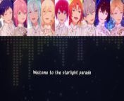 Starlight Parade \スターライトパレード - fine & Knights (lyrics) from palkon ke peeche se lyrics