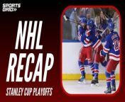 Avalanche Win in OT Against Stars; Rangers go up 2-0 on Canes from bruno alves ot