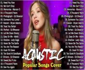 Acoustic Songs Cover 2024 Collection - Best Guitar Acoustic Cover Of Popular Love Songs from fade in fade out acoustic