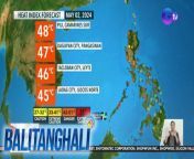 Unang ulan sa buwan ng Mayo.&#60;br/&#62;&#60;br/&#62;&#60;br/&#62;Balitanghali is the daily noontime newscast of GTV anchored by Raffy Tima and Connie Sison. It airs Mondays to Fridays at 10:30 AM (PHL Time). For more videos from Balitanghali, visit http://www.gmanews.tv/balitanghali.&#60;br/&#62;&#60;br/&#62;#GMAIntegratedNews #KapusoStream&#60;br/&#62;&#60;br/&#62;Breaking news and stories from the Philippines and abroad:&#60;br/&#62;GMA Integrated News Portal: http://www.gmanews.tv&#60;br/&#62;Facebook: http://www.facebook.com/gmanews&#60;br/&#62;TikTok: https://www.tiktok.com/@gmanews&#60;br/&#62;Twitter: http://www.twitter.com/gmanews&#60;br/&#62;Instagram: http://www.instagram.com/gmanews&#60;br/&#62;&#60;br/&#62;GMA Network Kapuso programs on GMA Pinoy TV: https://gmapinoytv.com/subscribe