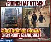Stay updated on the latest developments following the terrorist attack on an Indian Air Force (IAF) convoy in Poonch. Learn about the ongoing search operations to track down the perpetrators and the establishment of checkpoints and nakas in the area. Get the full story and stay informed on this critical security situation. &#60;br/&#62; &#60;br/&#62;#Poonch #PoonchIAFAttack #PoonchConvoyAttack #PoonchIAFConvoy #Nakas #PoonchCheckpoints #JammuKashmir #PoonchAttack #IAF #IndianAirForce #Oneindia&#60;br/&#62;~HT.97~PR.274~