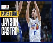 PBA Player of the Game Highlights: Jayson Castro erupts in 2nd half to fuel TNT's playoff-clinching win over Magnolia from dany de castro