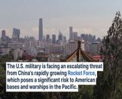 U.S. Indo-Pacific Command sounds the alarm on China&#39;s growing military capabilities.&#60;br/&#62;The Chinese military has effectively doubled its stock of some missiles from 2021 to 2022.