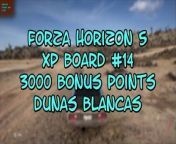 This video from FORZA HORIZON 5 and is for those of us that like to find and collect things. In this video, we will find my 14th INFLUENCE BOARD to destroy and this one was good for 3000BONUS POINTS and it was located at the end of a road in the DUNAS BLANCAS. FYI, I am moving many of my videos from my YouTube channel to my Dailymotion channel, please check it out.