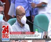 Pinakakasuhan ng Ombudsman ng graft sina dating health secretary Francisco Duque III at dating budget undersecretary Christopher Lao.&#60;br/&#62;&#60;br/&#62;&#60;br/&#62;24 Oras Weekend is GMA Network’s flagship newscast, anchored by Ivan Mayrina and Pia Arcangel. It airs on GMA-7, Saturdays and Sundays at 5:30 PM (PHL Time). For more videos from 24 Oras Weekend, visit http://www.gmanews.tv/24orasweekend.&#60;br/&#62;&#60;br/&#62;#GMAIntegratedNews #KapusoStream&#60;br/&#62;&#60;br/&#62;Breaking news and stories from the Philippines and abroad:&#60;br/&#62;GMA Integrated News Portal: http://www.gmanews.tv&#60;br/&#62;Facebook: http://www.facebook.com/gmanews&#60;br/&#62;TikTok: https://www.tiktok.com/@gmanews&#60;br/&#62;Twitter: http://www.twitter.com/gmanews&#60;br/&#62;Instagram: http://www.instagram.com/gmanews&#60;br/&#62;&#60;br/&#62;GMA Network Kapuso programs on GMA Pinoy TV: https://gmapinoytv.com/subscribe