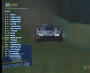 WEC 2024 6H Spa Race Christensen Crash from europa nails spa