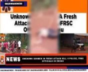 Unknown Gunmen In Fresh Attack Kill 4 Police, FRSC Officials In Enugu ~ OsazuwaAkonedo #EhaAlumona #FRSC #Gunmen #Nsukka #Orba #Police #Udenu #Unknown Unknown Gunmen Have Reportedly Killed Another Set Of Policemen Alongside With Officials Of Federal Road Safety Corps, FRSC, Less Than 24 Hours After Gunmen Killed Two Policemen N Stop And Search Duty In Enugu State. https://osazuwaakonedo.news/unknown-gunmen-in-fresh-attack-kill-4-police-frsc-officials-in-enugu/12/05/2024/ #Breaking News Published: May 12th, 2024 Reshared: May 12, 2024 6:47 pm
