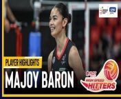 PVL: Majoy Baron gets back-to-back Player of the Game honors for PLDT from je deshe kono season baron songs