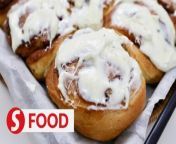 Cinnamon rolls are perfect for a picnic in the park when catching the sunrise on Easter Sunday.