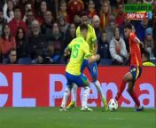 Spain vs Brazil 3-3 Highlights _ All Goals 2024 -- Rodrygo Goal