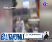 Biglang nagsuntukan ang mga lalaking iyan sa gilid ng kalsada sa Barangay Lahug, Cebu City.&#60;br/&#62;&#60;br/&#62;&#60;br/&#62;Balitanghali is the daily noontime newscast of GTV anchored by Raffy Tima and Connie Sison. It airs Mondays to Fridays at 10:30 AM (PHL Time). For more videos from Balitanghali, visit http://www.gmanews.tv/balitanghali.&#60;br/&#62;&#60;br/&#62;#GMAIntegratedNews #KapusoStream&#60;br/&#62;&#60;br/&#62;Breaking news and stories from the Philippines and abroad:&#60;br/&#62;GMA Integrated News Portal: http://www.gmanews.tv&#60;br/&#62;Facebook: http://www.facebook.com/gmanews&#60;br/&#62;TikTok: https://www.tiktok.com/@gmanews&#60;br/&#62;Twitter: http://www.twitter.com/gmanews&#60;br/&#62;Instagram: http://www.instagram.com/gmanews&#60;br/&#62;&#60;br/&#62;GMA Network Kapuso programs on GMA Pinoy TV: https://gmapinoytv.com/subscribe